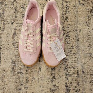 Adidas Gazelle Bold Sneakers — Pink & Cream (Size 6.5, New with Tags)